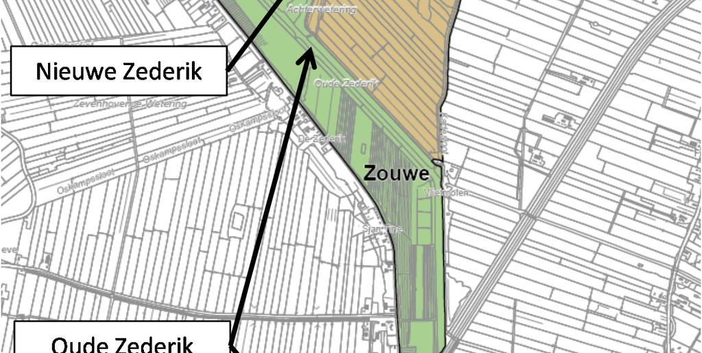 doelen. Waar in dit beheerplan gesproken wordt over Zouweboezem, wordt het hele gebied bedoeld dat als Natura 2000-gebied is aangewezen.