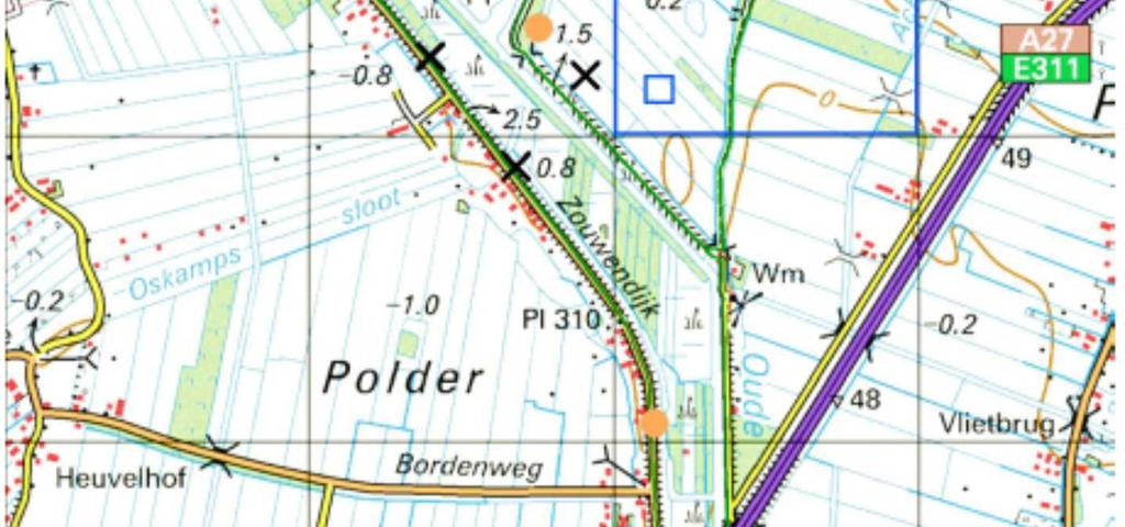 Het Zuid-Hollands Landschap heeft een aantal poelen in het gebied ingericht ten behoeve van de kamsalamander.