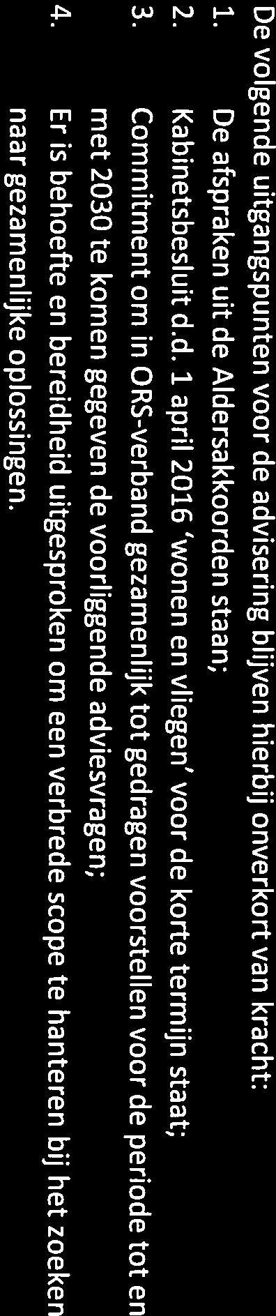 Er is behoefte en bereidheid uitgesproken om een verbrede scope te hanteren bij het zoeken naar gezamenlijke oplossingen.