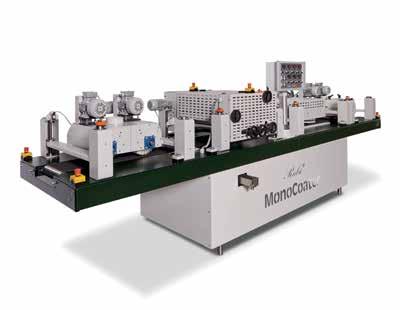 64 65 MACHINES INDUSTRIËLE LIJN INDUSTRIËLE LIJN MET SPRAY UNIT Rubio Monocoater 2017, uw ideale partner voor het industrieel afwerken van hout!