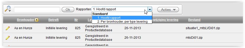 4 Leveringen 4.1 Inleiding Bronhouders kunnen verschillende soorten leveringen doen, waarbij altijd gestart zal moeten worden met een initiële levering.