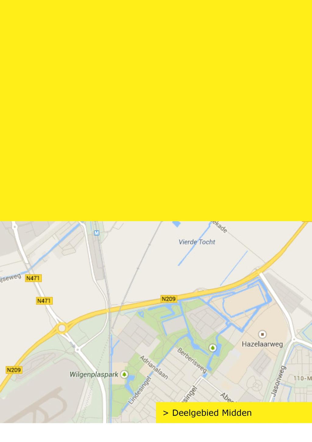 Reacties deelgebied Midden (Intermezzo) Deelgebied Midden is het gebied rond de A13/A16 tussen de Oude Bovendijk en Bergweg-Zuid / Grindweg.