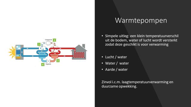 energie op te wekken, zoals via