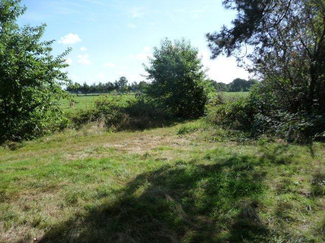 Bankje 1 Het wandelpad (rode route) dat rechts van Bosven 7 richting