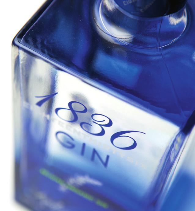 belgië 40 1836 BELGIAN ORGANIC GIN OORSPRONG De 1836 Belgian Organic Gin van 43% wordt geproduceerd door stokerij Radermacher.
