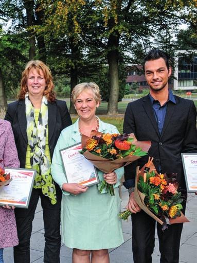 STRATEGIE-ACTIVITEITEN 2018 Uitreiking certificaten aan eerste ambassadeurs in Berg en Dal van Regio Arnhem Nijmegen B.V. bij debatten, discussies, workshops en brainstormsessies.