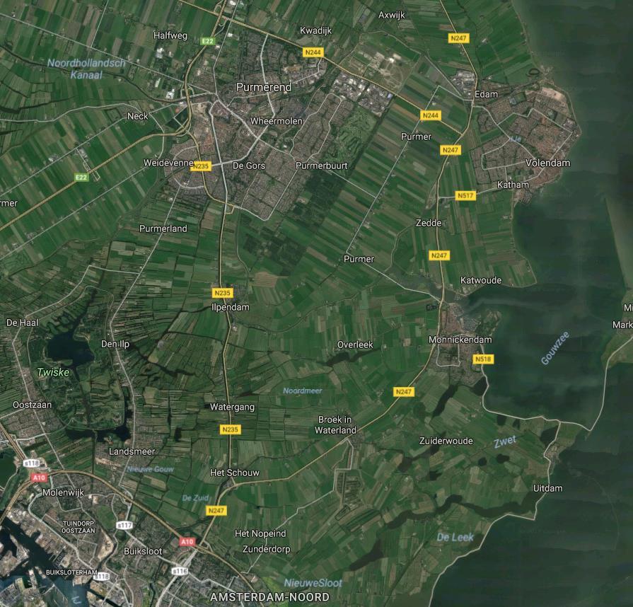 2.3 Geografische ligging Figuur 2.1: Scope N247 (bron: Google kaartgegevens) 2.4 Wettelijk kader De belangrijkste wet- en regelgeving voor het milieuaspect luchtkwaliteit is vastgelegd in Titel 5.