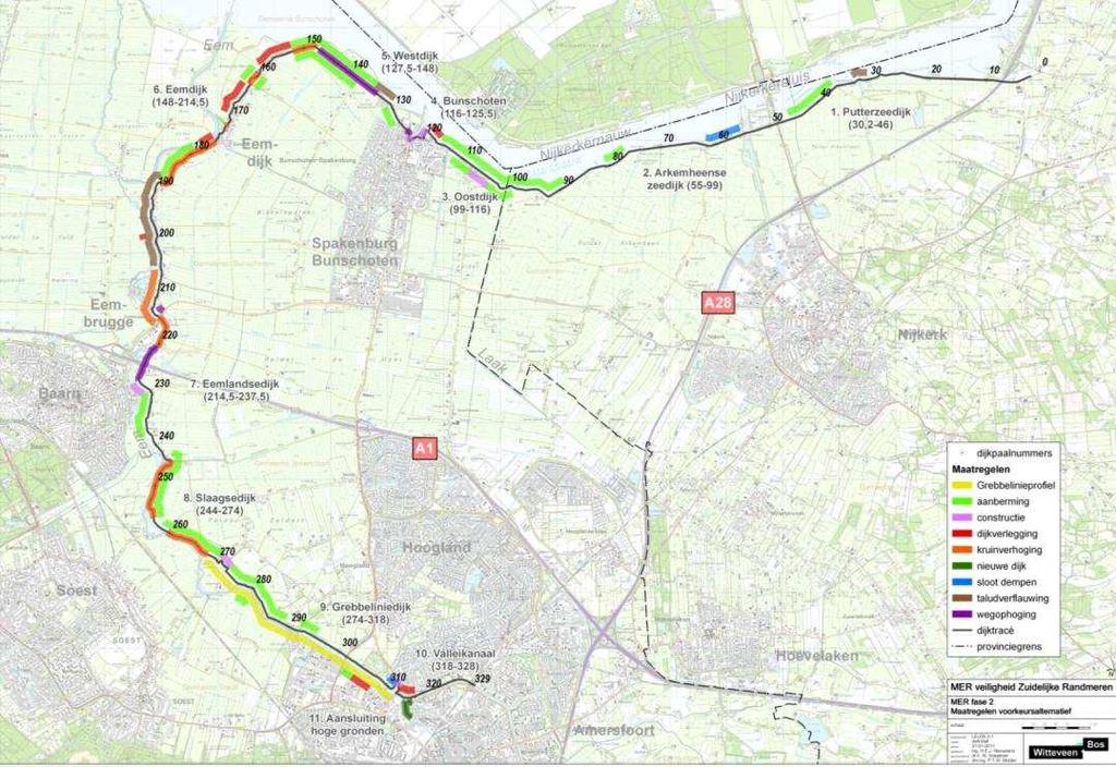 Pagina 2 van 16 Procedure Gedeputeerde Staten van Utrecht hebben in de zomer van 2011 het ontwerp-projectplan Veiligheid Zuidelijke Randmeren en Eem, de Milieueffectrapportage, de aanvragen van en de