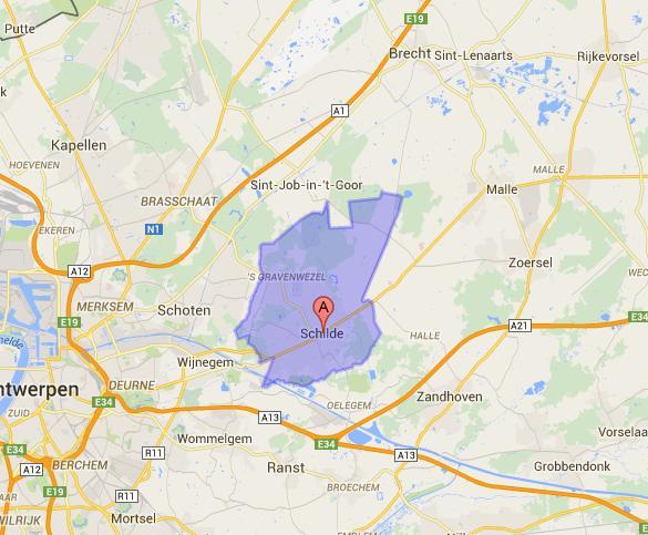 /km² Deelgemeenten: Oostmalle & Westmalle Schilde Inwoners: 9.