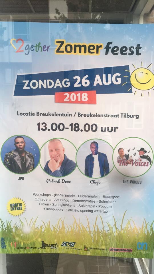 Zondag 26 augustus wordt er in de Breukelentuin een Zomerfeest georganiseerd. Iedereen is welkom! Het belooft een mooie dag te worden voor alle leeftijden en entree is gratis.