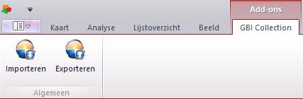 6. GBI Collection De GBI-Collection addon is een addon om te communiceren met de Apps bank van Antea Group. Deze Apps bank kan berekeningen maken en deze naar GeoVisia sturen.
