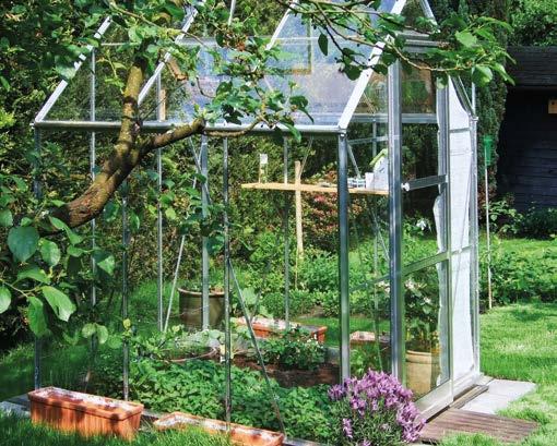 Kaskraker 3.1. De ideale serre voor de kleine tuintjes Deze kleine serre biedt een maximaal aan mogelijkheden voor het kweken van talrijke groenten.