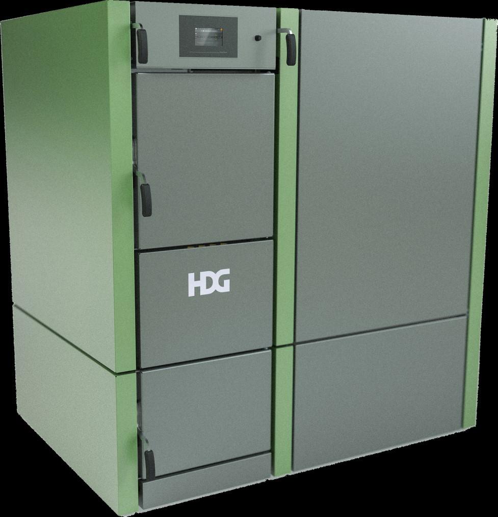 HDG FK Hybrid: de flexibele stukhout 20 kw tot 50 kw en pellets