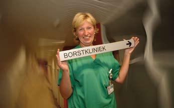 BORSTKLINIEKEN Interview met Rita De Coninck, borstverpleegkundige Uit het KB: Afdeling 2, Artikel 6: De verpleegkundige verzorging van patiënten met borstkanker dient te worden gecoördineerd door
