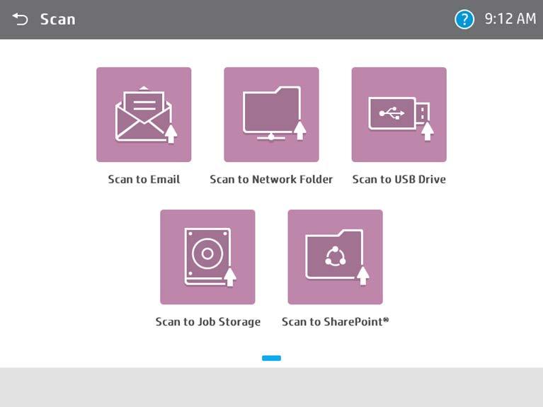 Hogere productiviteit: nieuwe applicaties direct uit de doos Scannen naar SharePoint is standaard en Office 365 wordt nu ondersteund op alle FS4 MFP's Nieuwe Contactenlijst is een centrale