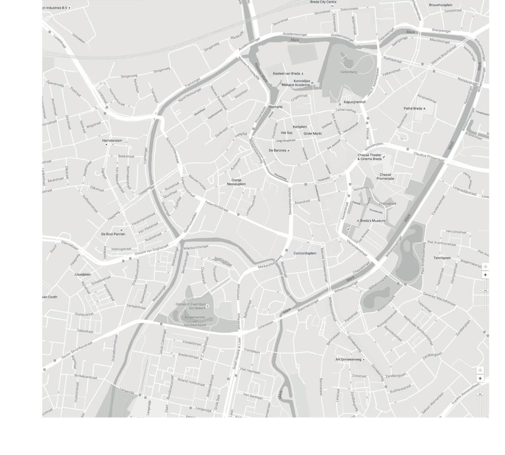 Parkoers 10 KM Aartsenfruit prestatieloop Station E 3 Nijverheidssingel Kasteel van Breda 9 8 Brandweer kazerne 2 Schorsmolenstraat Grote kerk FINISH 10 F De Koepel Nassausingel FLORIJN C Tramsingel