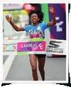 r.) Gladys Jeptepkeny Land: Kenia Leeftijd: 22 jaar 24-08-1996 Highlights: 2018 Halve Marathon Hamburg (1.10.