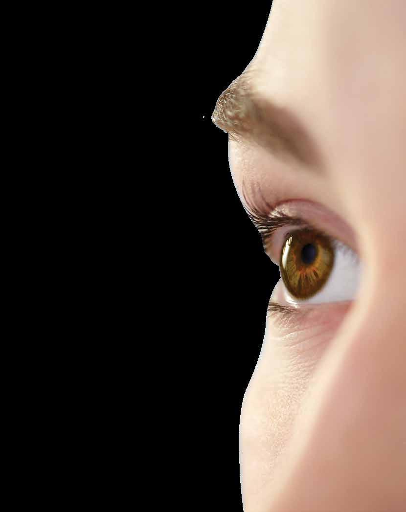 Van vroege presbyopie tot volledige presbyopie neemt de grootte van de pupil af LICHTSTERKTE De pupilgrootte verandert het meeste wanneer het lichtniveau verandert