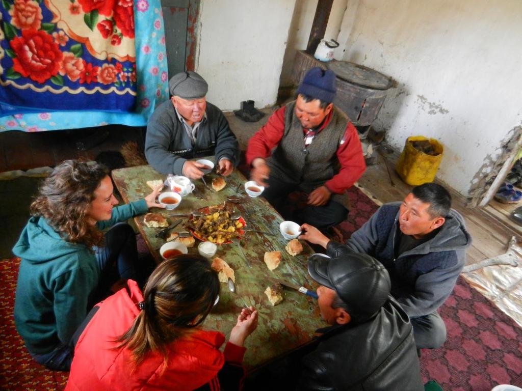 Kyrgyz hospitality (after focus