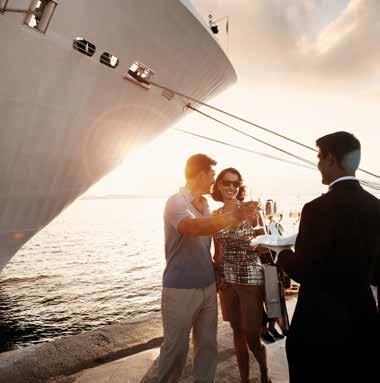 De meest luxe cabines en suites zijn vaak ook het eerste vergeven, maar daar zijn er dan ook minder van. Oh ja, het is cruiseschip!