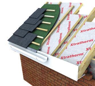 16 Hellende Daken Sarking-L Xtratherm Sarking-L Isolatie voor hellende daken = 0,022 W/m.