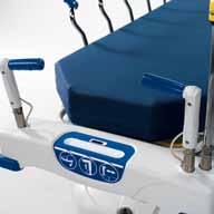 Alle elektrische bedieningen hebben een patiëntenlock-out en handmatige back-up, met inbegrip van de exclusieve hefondersteunde BackSmart.