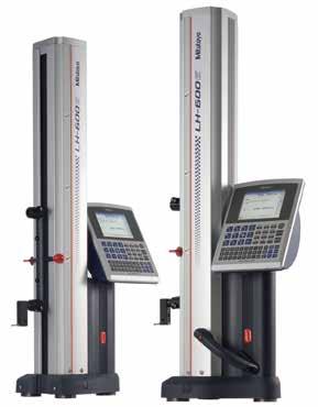 Hoogtemeter LH-600 E/EG Een uiterst veelzijdig multifunctioneel model Nauwkeurigheid: (1,1 + 0,6 L / 600) L = meetlengte Meetbereik: 600 Een robuuste constructie maakt hoge repeteerbaarheid mogelijk.