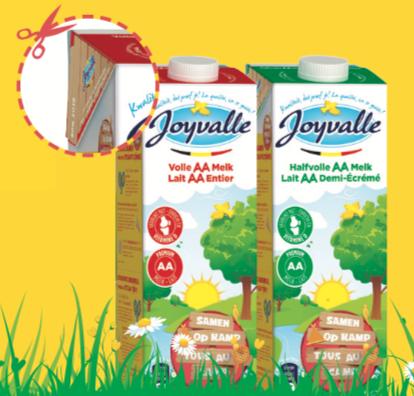 Ook willen we jullie graag warm maken voor de SPAARACTIE van JOYVALLE MELK. Help jij ons sparen voor gratis melk op kamp? HOE GA JE TE WERK?
