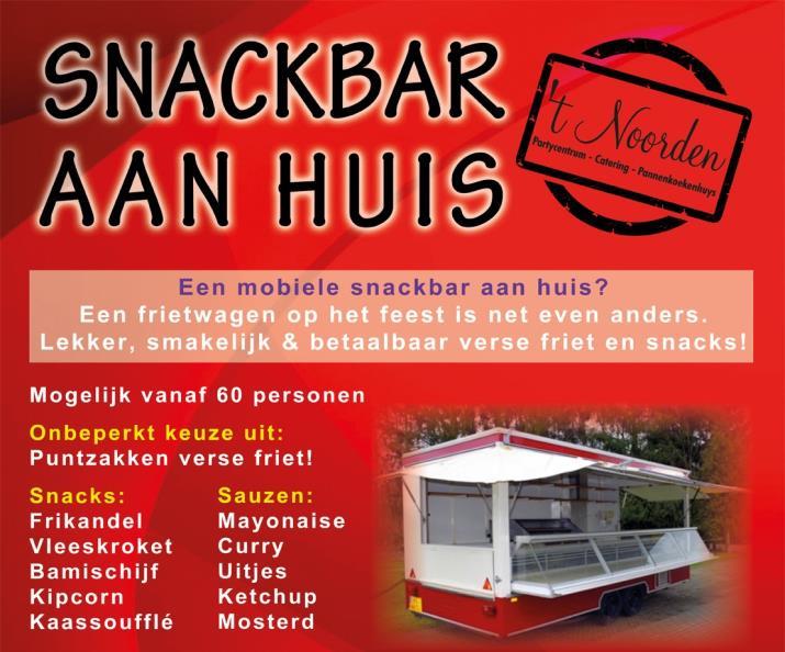 Lekker, smakelijk en betaalbaar verse friet en snacks! Altijd zullen wij onze wagens en 2 dagen 275,00 332,75 materialen aanpassen aan het 3 dagen 375,00 453,75 evenement.