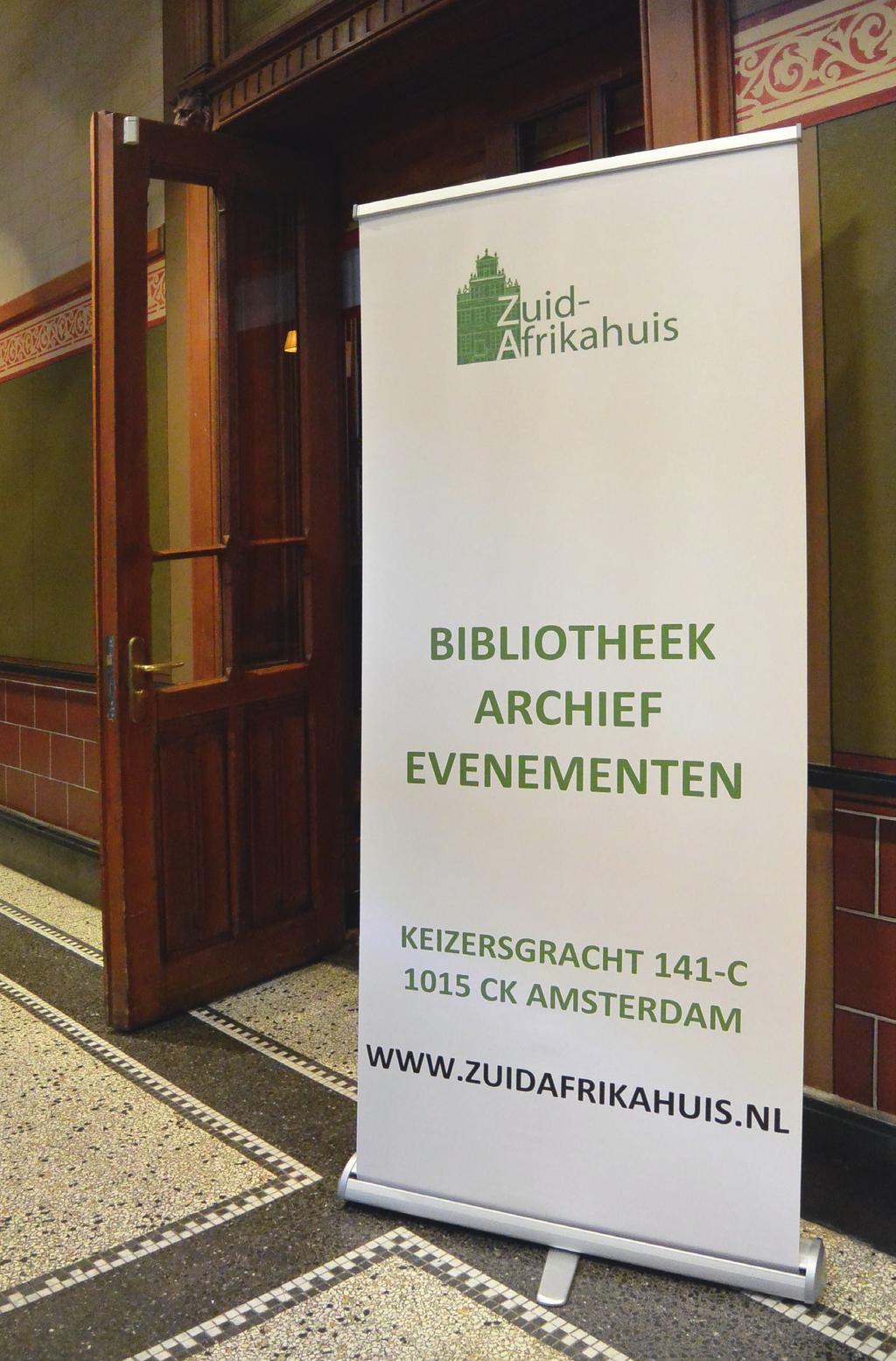 STICHTING ZUID-AFRIKAHUIS NEDERLAND Pagina 7 STICHTING STUDIEFONDS VOOR ZUID-AFRIKAANSE STUDENTEN Pagina 15 BIBLIOTHEEK ZUID-AFRIKAHUIS