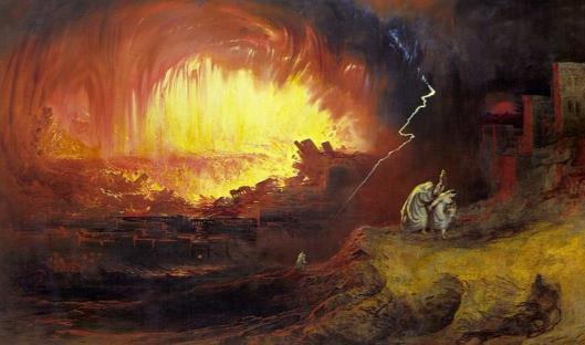 Sodom en Gomorra vanuit archeologisch perspectief Genesis 19 1 De twee engelen kwamen s avonds in Sodom aan. Lot zat juist in de stadspoort.