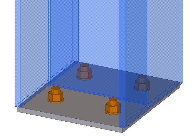 1.45Bouten modelleren Boutgroepen worden gebruikt om onderdelen met elkaar te verbinden. De bouten kunnen door één onderdeel gaan maar ook door meerdere onderdelen.