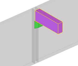 Betonnen console (110)