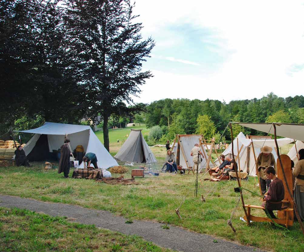 38 Romeins Villalandschap De Romeinen leefden eeuwen geleden in deze regio. De nederzettingen en het badhuis in Heerlen zijn bekend.