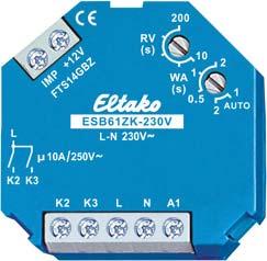 Modulair toestel voor montage op Din-rail DIN-EN 60715 TH35. 2 modules = 36mm breed en 58mm diep. Kan als een afzonderlijk toestel gebruikt worden of in combinatie met FTS14KS of FAM14.