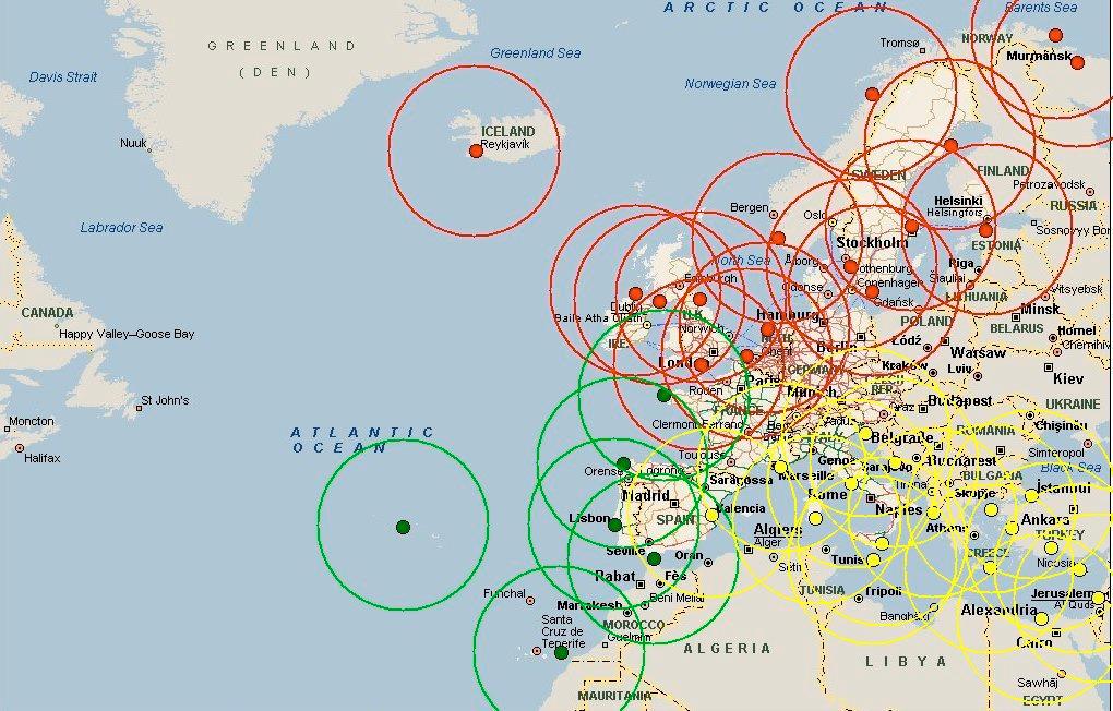 oversteek Engeland kent radiostilte 7 /56 RTTY -