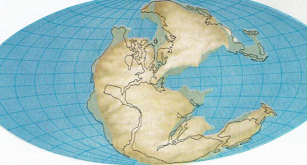 B. De ontwikkeling tot meercelligen en het eerste landleven in het Primair In het Primair vormden de continenten aanvankelijk één supercontinent (Pangaea).