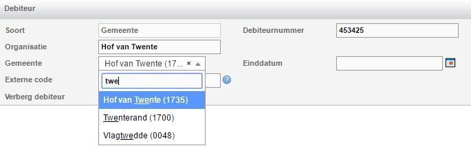 Lijst met gemeenten De lijst van gemeenten wordt door het CBS 1x per jaar geüpdate. Deze lijst wordt vervolgens door Nedap verwerkt.