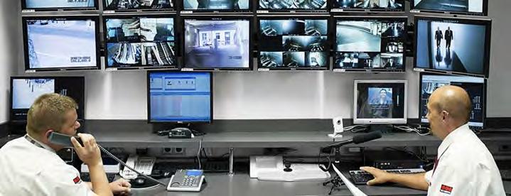 Video Monitoring Center Videobewaking extern* Buitencamera's met VCA of externe detectoren voor periferie beveiliging, schil 3 Individuele objecten of bedrijventerreinen 10,00 per camera per maand *