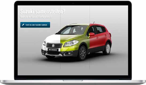 Suzuki Configurator Stel online uw favoriete Suzuki samen!