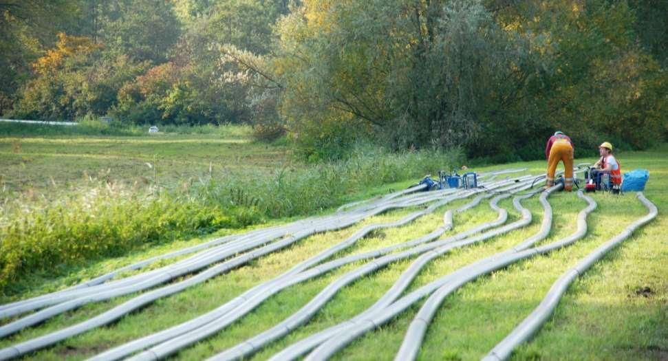 Samenwerking biedt kansen voor aanpassing ontwerp om planning te halen - Vanwege slecht weer planning op spanning - Vitens meegedacht in