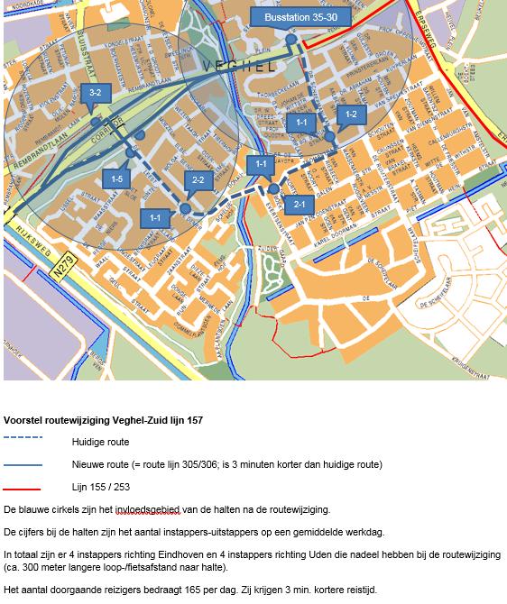 -21-5.0 Kleine aanpassingen dienstregeling Er zijn vele kleine aanpassingen in de nieuwe dienstregeling 2019. Hieronder worden ze kort puntsgewijs beschreven en gemotiveerd. 1.