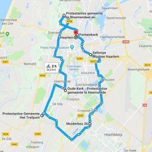 Route 3: Haarlem Dé fietstocht met allure en cultureel genot.
