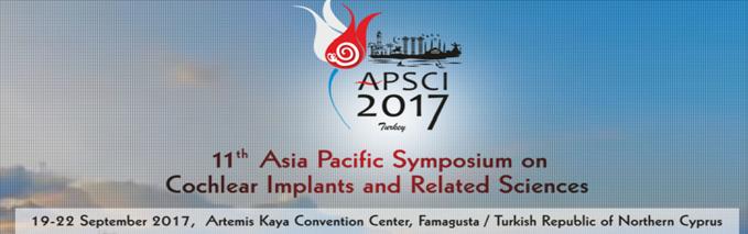 Van 19 tot 22 september 2017 had in Famagusta (het Turkse deel van Cyprus) het 11de Asian Pacific Symposium on Cochlear Implants and Related Sciences (APSCI) plaats.