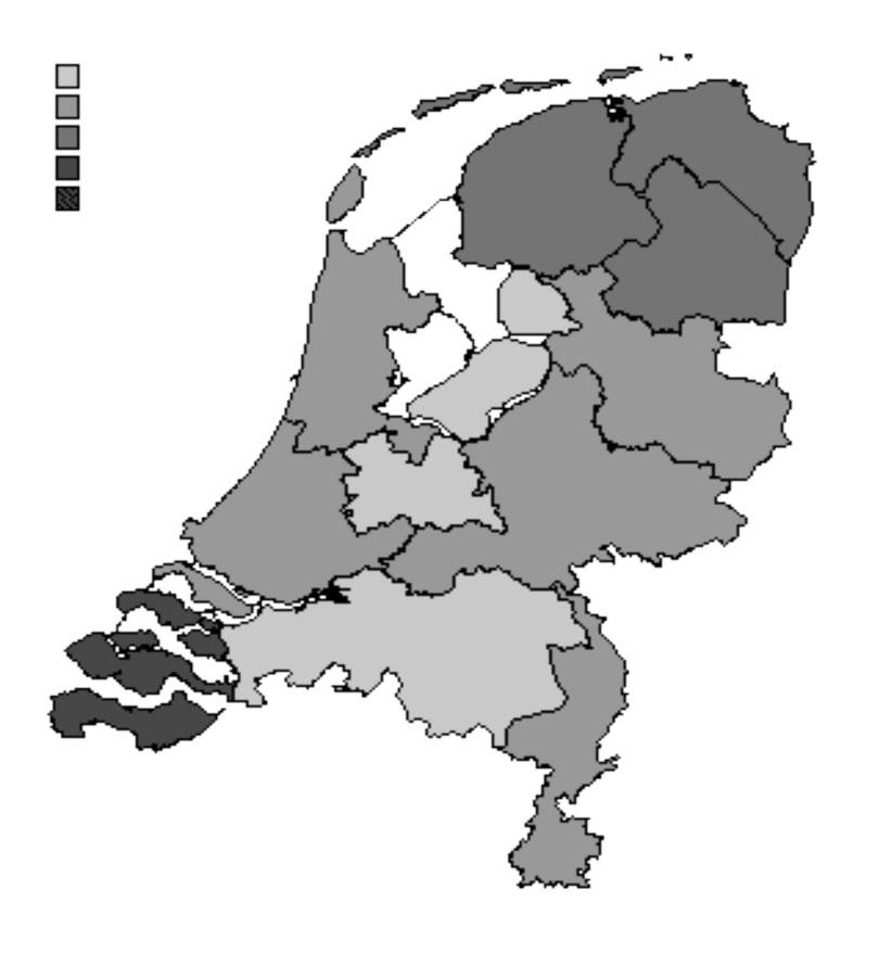 HOOFDSTUK 1 Enkele oorzaken. Flevoland heeft vergeleken met Nederland een sterk afwijkende bevolkingsopbouw.