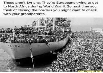 hun thuisland. De foto s onder zijn van de huidige vluchtelingencrisis, waarbij mensen net naar Europa vluchten.