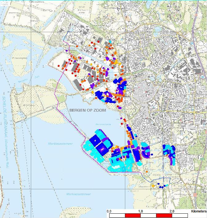 7 RESULTATEN 7.1 Algemeen In paragraaf 3.2 zijn de toelaatbare grenswaarden voor het Plaatsgebonden en Groepsrisico beschreven.