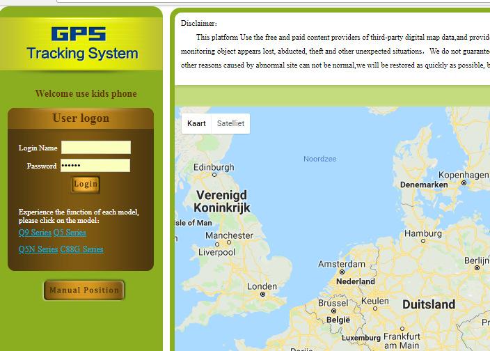 Instellen en bedienen van het toestel via de website (Deze functie werkt niet op alle modellen) Het gebruik van deze functie kost data, het data verbruik is minimaal afhankelijk van het gebruik en uw