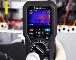 en warmtebeeldcamera's voor snelle inspecties van industriële elektrische, mechanische, HVAC/R- en elektronische systemen.