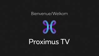 Phone 2 GE1 GE2 GE3 GE4 RESET ON/OFF PWR 2 1 4 Op het scherm verschijnt Bienvenue, welkom Proximus TV Je krijgt deze boodschap te zien als je de decoder opnieuw op het elektriciteitsnet aansluit.